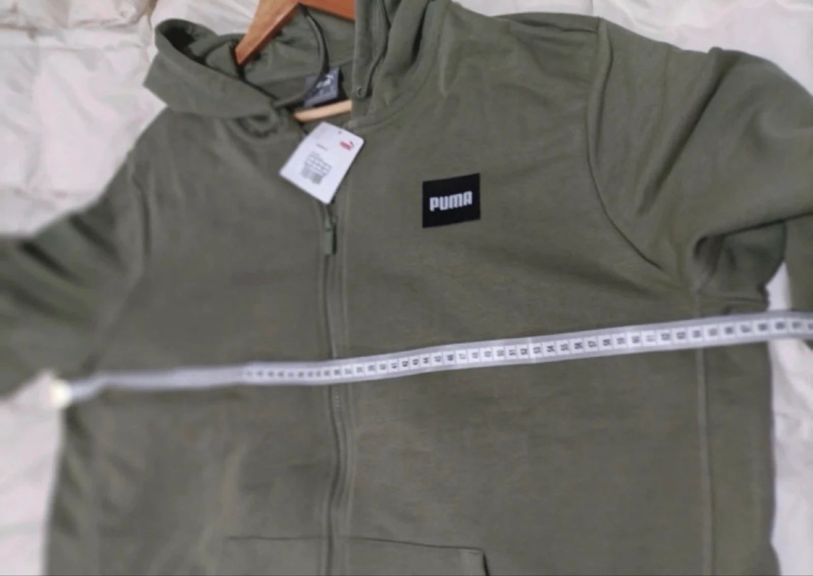 Puma Full Zip Hoodie groene kaki maat XL nieuw met label – photo 10